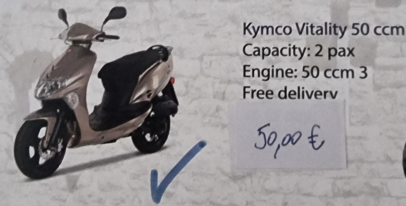 Scooter rental